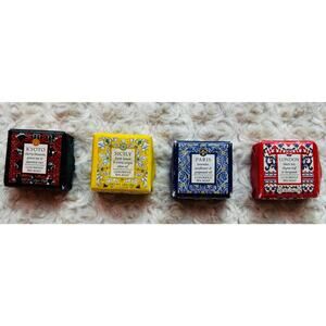Greenwich Bay Shea Butter Destination Spa Soaps Set of 4 Sicily Paris London NEW